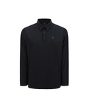 Men's SM Back Air Dot Long T-Shirt - Black
