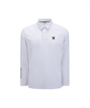 Men's SM Back Air Dot Long T-Shirt - White