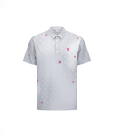Men's SM Gradation Pattern Short T-Shirt - Light Grey