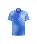 Men's SM Gradation Pattern Short T-Shirt - Royal Blue
