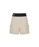 ANEW Golf Women's SM Essential Cool Half Pants - Beige