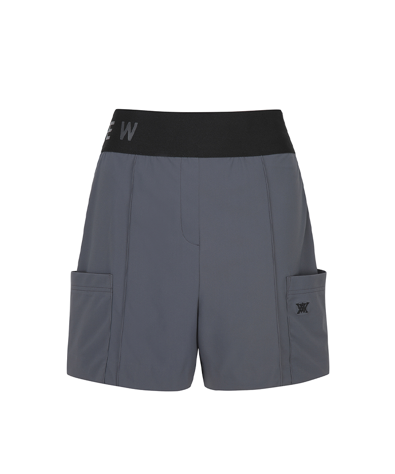 ANEW Golf Women's SM Essential Cool Half Pants - Dark Grey