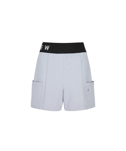 【ANEW GOLF】 WOMEN SM ESSENTIAL HALF PANTS /追跡付 ANEW Golf Women's SM Essential Cool Half Pants - Grey – Anew