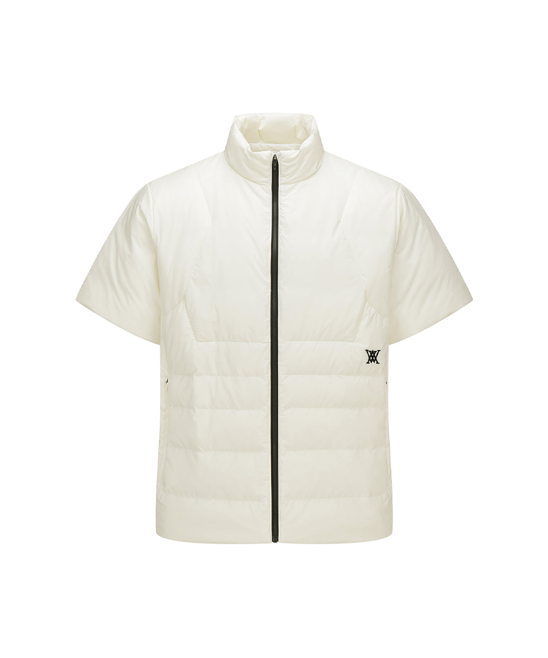 Men's WI Short Sleeve Down Jacket - Cream