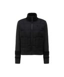 Women's WI Hybrid High Neck Down Jacket - Black