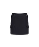 Women's WI Brushed Fleece H Line Skirt - Black