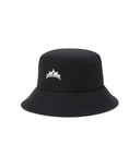 Unisex International Crown Bucket Hat - Black