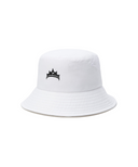 Unisex International Crown Bucket Hat - White