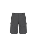 Men's Incision Pocket Half Pants - Dark Grey