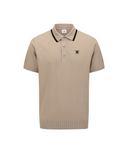 Men's Rope Logo Short Sleeve T-Shirt - Beige