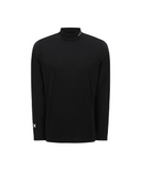 Men's Cooling Mock Neck Baselayer - Black