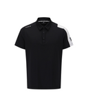 Men's Block Point  T-Shirt - Black