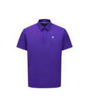 Men's Hybrid Solid T-Shirt - Purple