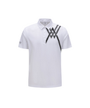 [Signature] Men's Logo Point Short T-Shirt - White