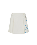 Women's Seasonal Pleats Half Pants - Ivory