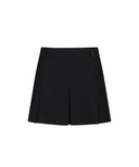 Women's Jacquard Pants Skirt - Black