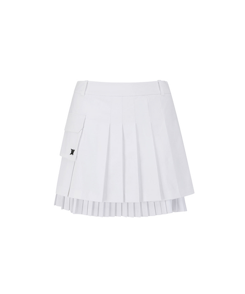 ⭐︎ANEW GOLF⭐︎プリーツスカート　白 Women's Layered Pleats Skirt - White – Anew Golf USA