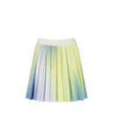 Women's Aurora Pleats Skirt - Lime