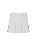 Women's Pleated Skirt - Light Grey