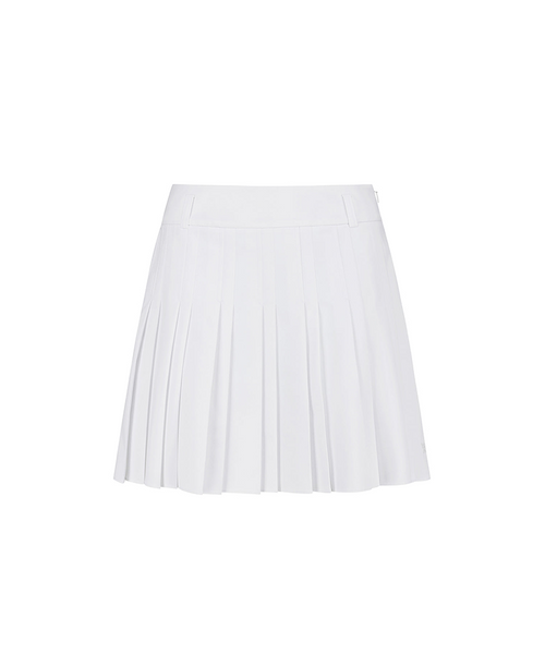 レディースウェア HYPEGOLF WOMEN PLEATED SKIRT WHITE Signature] Women's All Over Pleated Skirt - White – Anew Golf USA