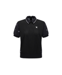 Women's Seasonal Pattern Half Zip T-Shirt - Black