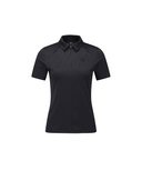 Women's Solid Back Zip T-Shirt - Black