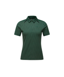Women's Solid Back Zip T-Shirt - Dark Green