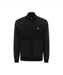 Men's Hybrid Knit Cardigan - Black