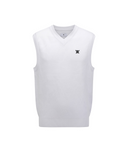 Men's Camo Jacquard Knit Vest - White