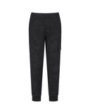 Men's Set Up Embo Jacquard Pants - Black