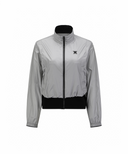 Women's Metallic Jacket - Silver