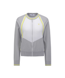 Women's Round Knit Cardigan - Light Grey