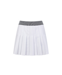 Women's Essential Pleats Skirt - White
