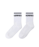 Men's Essential Middle Socks - White