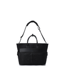 Unisex Big Pocket Tote Bag - Black