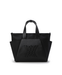 Unisex Two Tone Tote Bag - Black