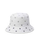 Unisex Gradation Bucket Hat - White