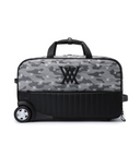 Unisex Big Logo Trolley Boston Bag - Grey