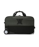 Unisex Big Logo Trolley Boston Bag - Khaki