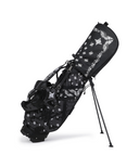 9 Unisex Paisley Stand Bag - Black