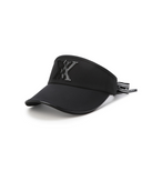 Women's Essential Ribbon Visor - Black