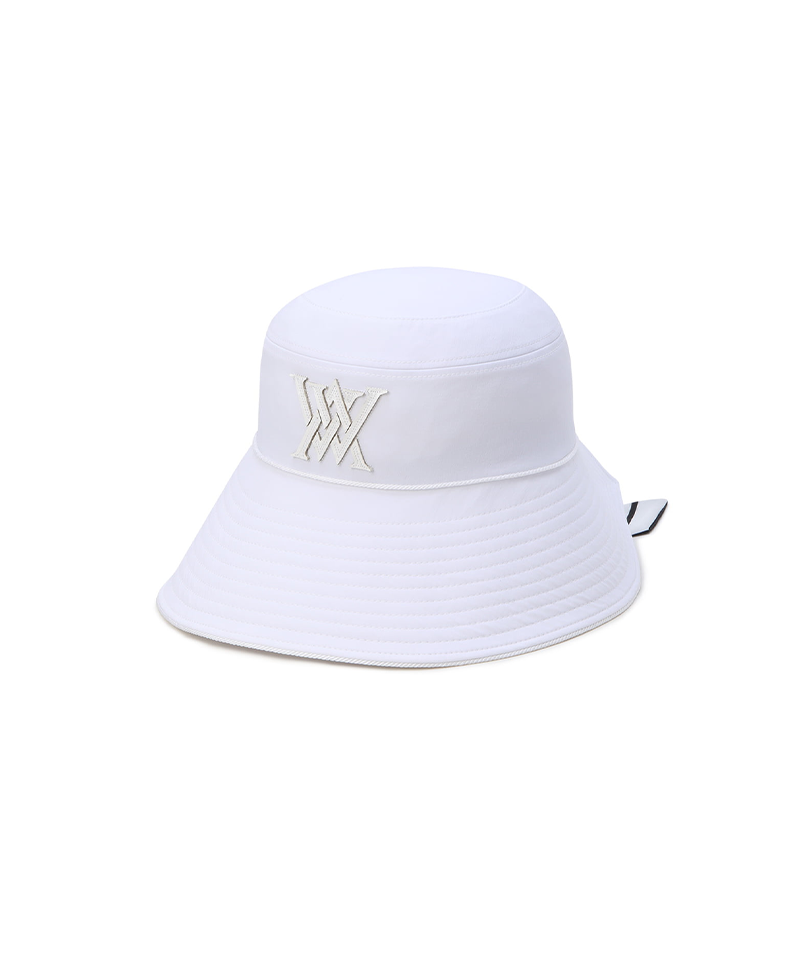 Women's Split-Back Bucket Hat - White