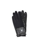 Women's Paisley Mesh Glove (PAIR) - Black