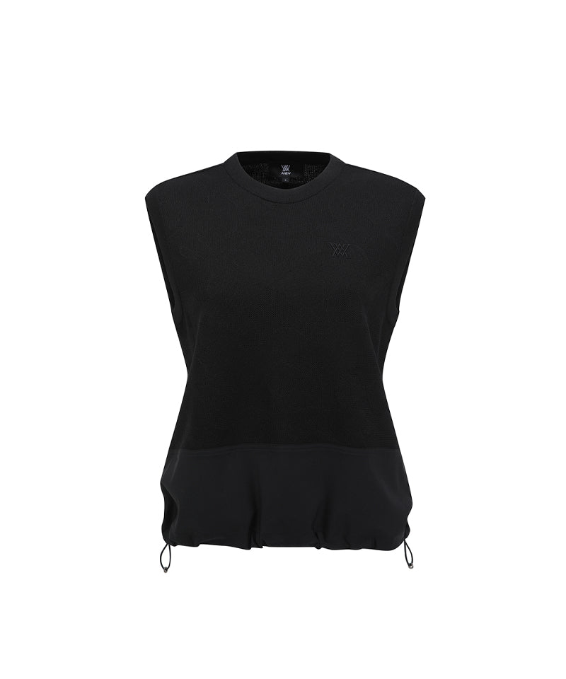 ANEW Golf Women's SM Hybrid Knit Vest - Black