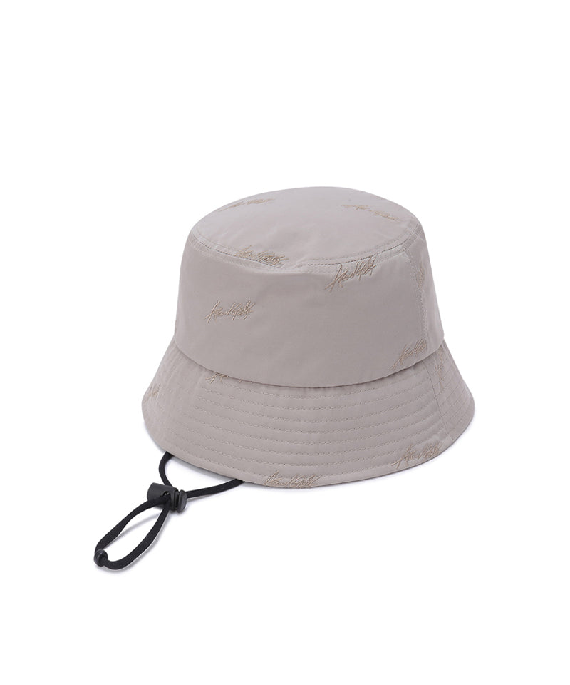 Unisex Embroidery Pattern Hat - Beige