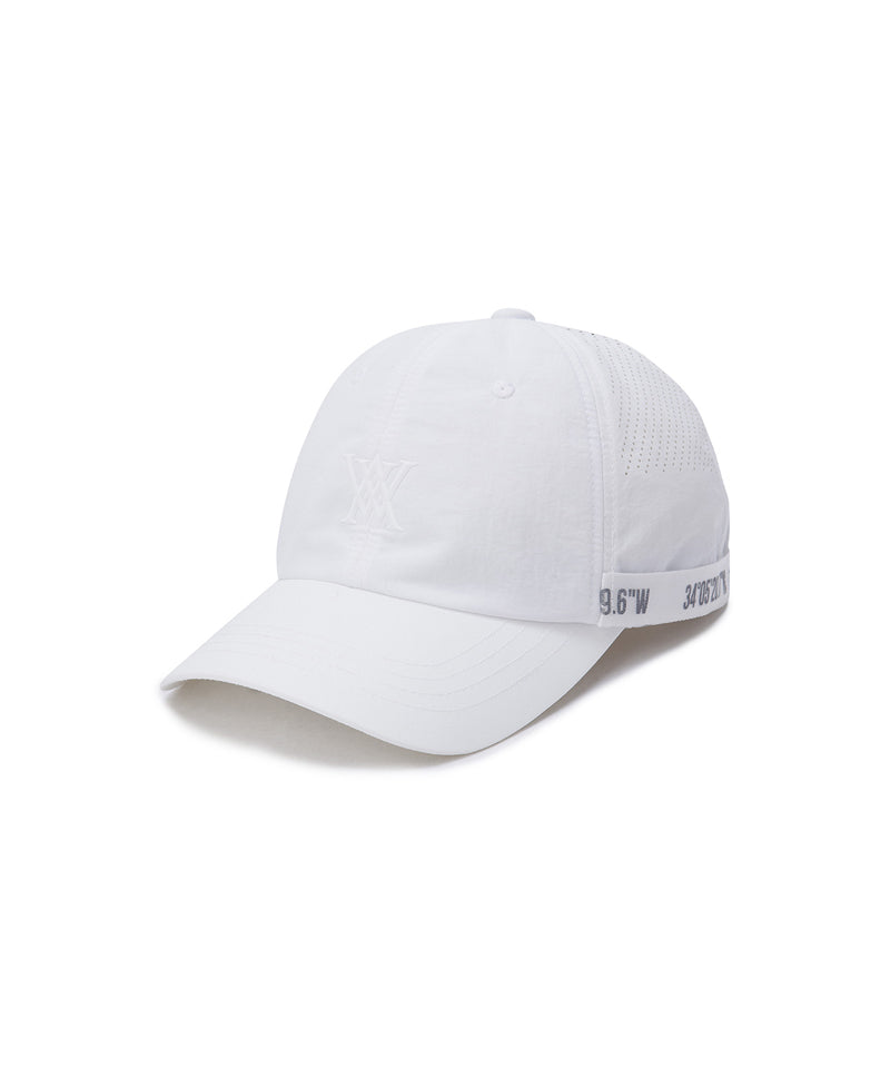 Unisex Strap Cap - White