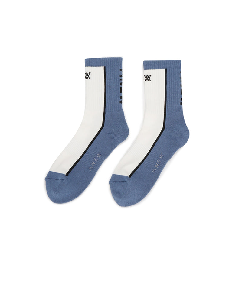 Men's Line Socks - Off-White