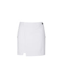 Women's Fleece Incision Point A-Line Skirt - Off-White