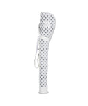 ANEW Golf Uni Monogram Pattern Half Bag - White