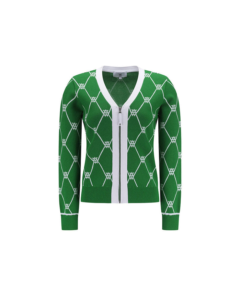 Women's Monogram Logo Entrasia Cardigan